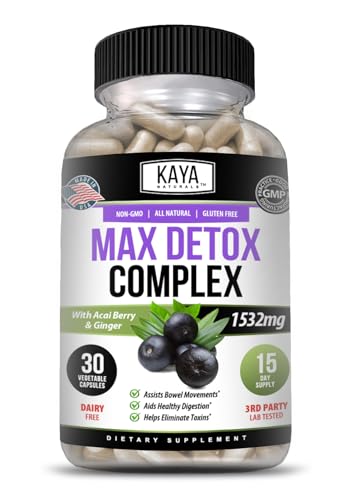 Kaya Naturals - Max Detox - 100% Natural, Healthy, Safe & New, Pure Herbal Ingredients Kaya NaturalsAu supplements