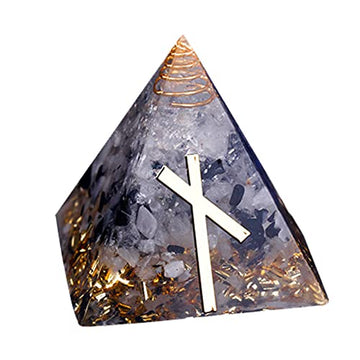 Chrikidor,Rune Pyramid，Orgone Pyramid Crystal Energy Generator Orgonite Balancing ChrikidorAu supplements