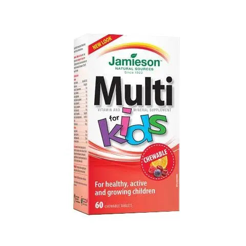 Jamieson Multivitamin for Kids, 60 chewable tabs Jamieson LaboratoriesAu supplements