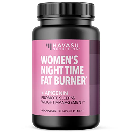 Night Time Fat Burner for Women | Weight Loss and Sleep Support Blend With Apigenin HAVASU NUTRITIONUS supplements