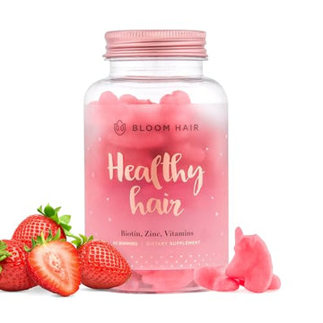 Bloom Hair Gummies for Faster Hair Growth & Biotin Vitamins for Rapid Hair Growth Bloom HairUS supplements
