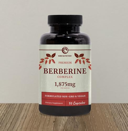 Berberine HCL 1500mg for Weight Management | Botanical Keto Inducing Berberine Supplement Nobi NutritionAu supplements