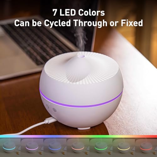 Essential Oil Diffuser, 300ML Quiet Premium Humidifier, Natural Home Fragrance Aroma Diffuser ColoblesAu supplements