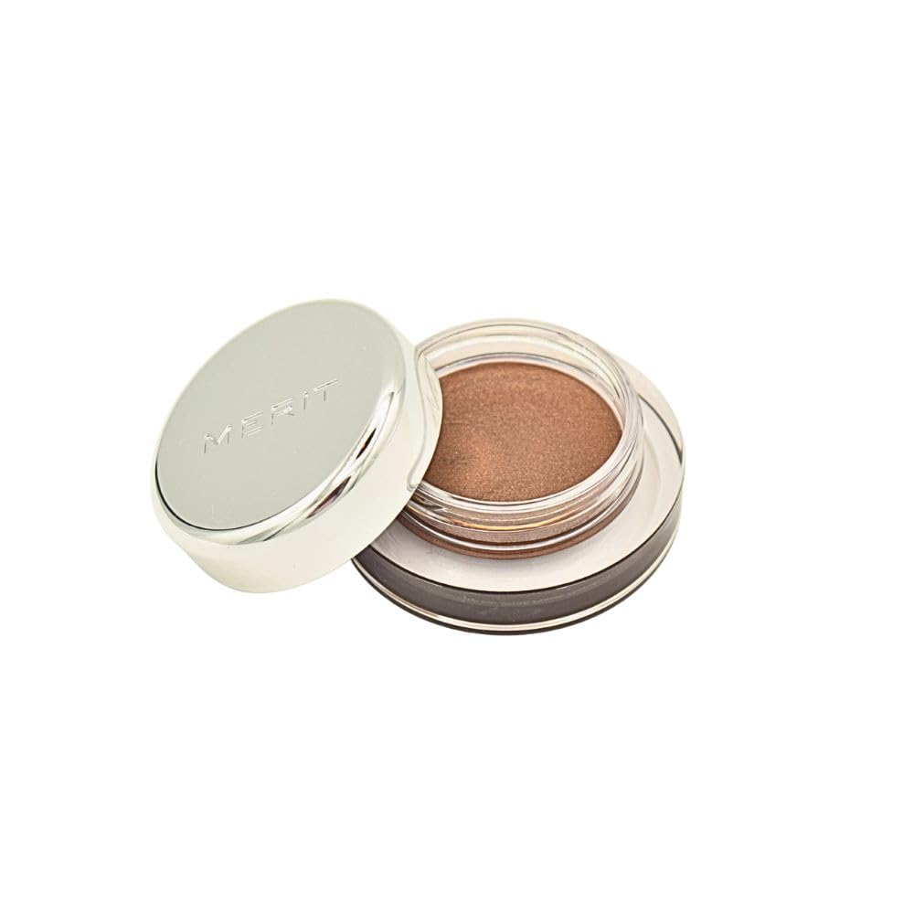 Merit Solo Shadow Cream Eyeshadow Sartorial Bronze, Buildable Crease-Free Pearlescent Color, Vegan & Cruelty-Free, 0.1 oz MeritAu supplements