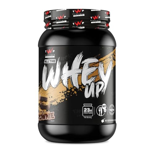 TWP Nutrition Platinum Series All The Whey Up Protein Powder Shake, 23g Whey Protein, Low Fat TWPAu supplements
