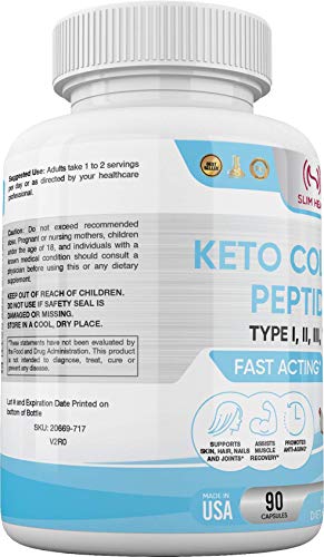 Slim Heat Multi Collagen Complex - Type I, II, III, V, X - Healthy Hair, Nails and Joints Slim HeatAu supplements