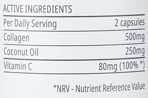 My Vitamins Coconut & Collagen Capsules 60pk MyVitaminsAu supplements
