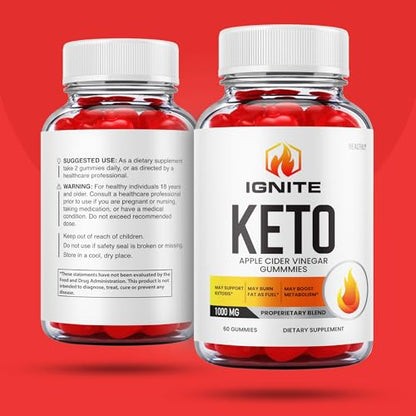 Ignite Keto Acv Gummies Ignite Keto Gummies with Apple Cider Vinegar Maximum Strength HealthlyUS supplements