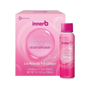 CJwellcare Innerb Glowshot Collagen (10.1fl oz, 6 Servings) - Low-Molecular-Weight Fish CJwellcareAu supplements