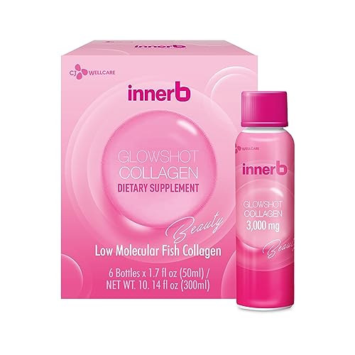 CJwellcare Innerb Glowshot Collagen (10.1fl oz, 6 Servings) - Low-Molecular-Weight Fish CJwellcareAu supplements
