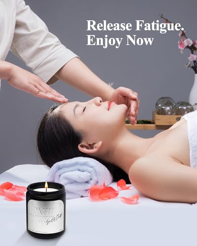 Aromatherapy Candle, Handcrafted with Natural Soy Wax and Essential Oils for Home Scented Dexun GlowAu supplements
