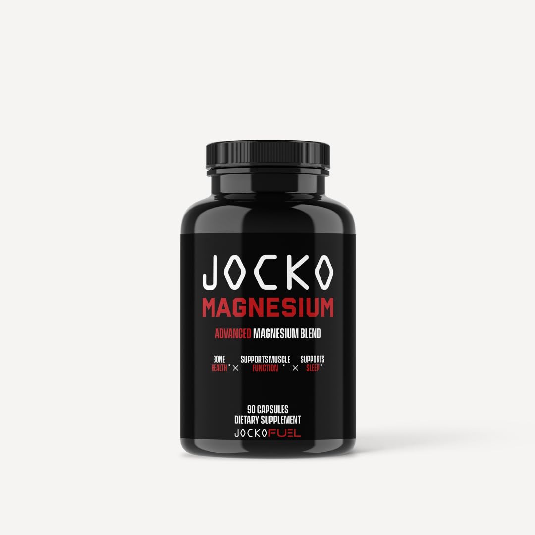 Jocko Fuel Magnesium Complex Supplement - Magnesium Glycinate, Citrate, & Taurate Capsules Dietary Supplement for Muscle Recovery & Relaxation, Heart, Nerve, Bone Support, & Sleep 30-Day Supply Jocko FuelAu supplements
