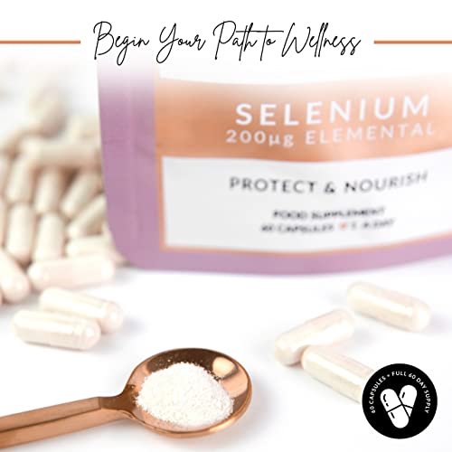 Selenium Supplements - Selenium Capsules for Hair, Skin, Nails & Cognitive Function BIRCH & WILDEAu supplements