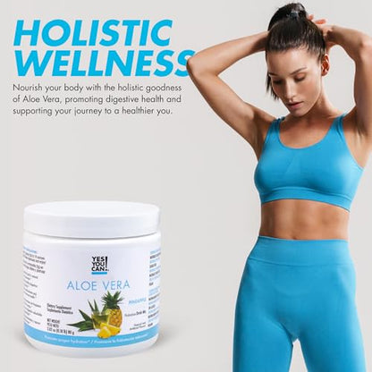 Yes You Can! Organic Aloe Vera Drink Mix - Super Greens Powder - Energy Drink Powder Yes You Can!US supplements