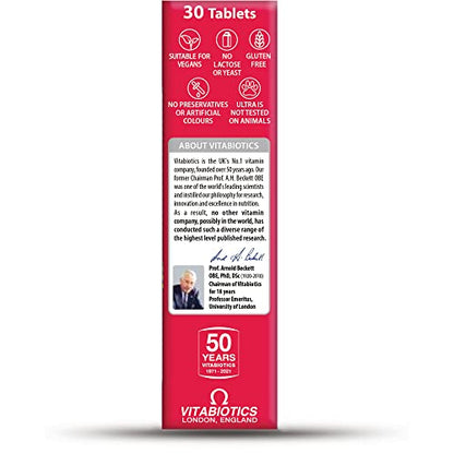 Vitabiotics Ultra Iron Tablets, Pack of 30 Vitabiotics UltraUS supplements