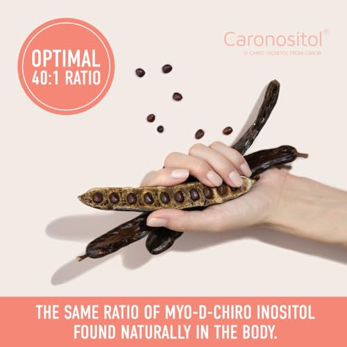Myo-Inositol & D-Chiro Inositol | Hormone Balance for Women | Ideal 40:1 Ratio | Myo Inosit SMNutritionUS supplements