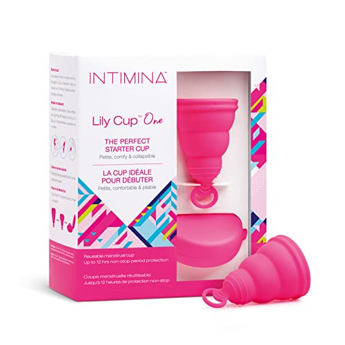 Intimina Lily Cup One - Collapsible Disposable Menstrual Cups for Beginners, Small Menstrual Cup INTIMINAAu supplements