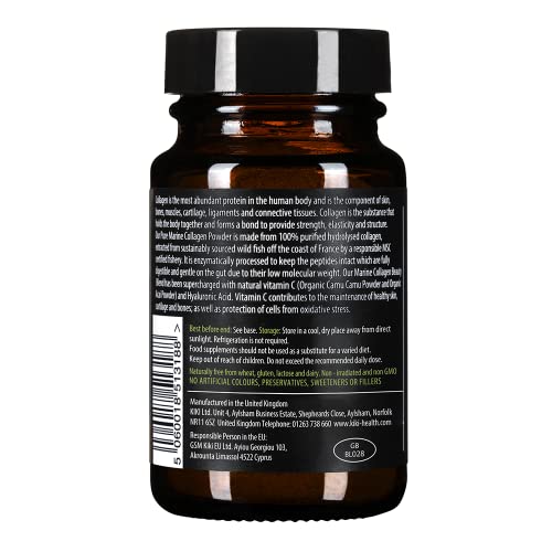 KIKI Health Pure Marine Collagen Powder - Hydrolysed Collagen Supplements KIKI HEALTHUS supplements