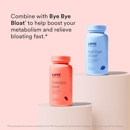 Love Wellness Metabolove Metabolism Booster | Curbs Food Cravings for Weight Management Love WellnessUS supplements
