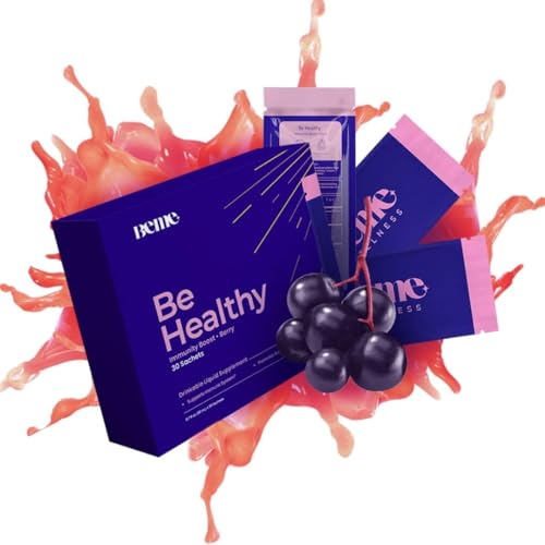 Be Healthy 3-in-1 Liquid Probiotics for Women and Men - Vitamin C, Zinc, Elderberry BeMeAu supplements