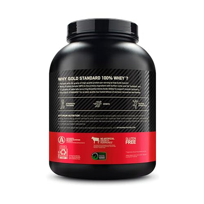 Optimum Nutrition Gold Standard 100% Whey Protein Powder, Strawberry Banana Optimum NutritionUS supplements