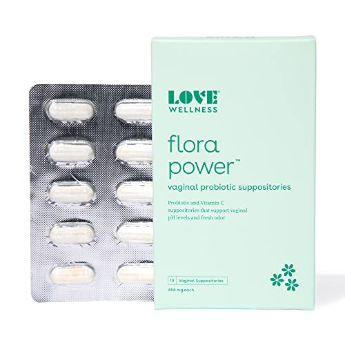 Love Wellness Vaginal Probiotic Suppositories, Flora Power | Fast-Acting Love WellnessAu supplements