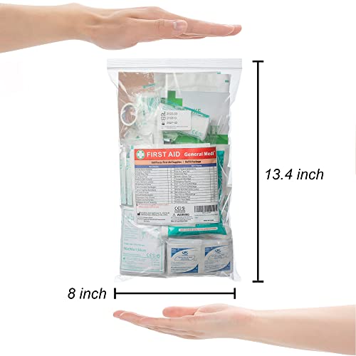 General Medi 160 Piece First Aid Kit Bag Refill Kit - Includes Eyewash, Instant Cold Pack General MediAu supplements