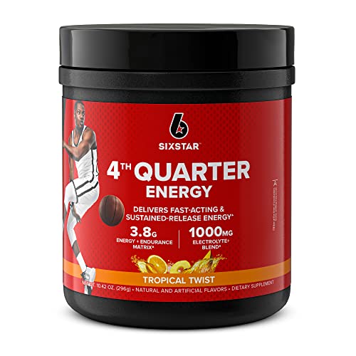 Six Star 4th Quarter Energy Preworkout for Men & Women with Caffeine, Betaine, Taurine Six StarUS supplements