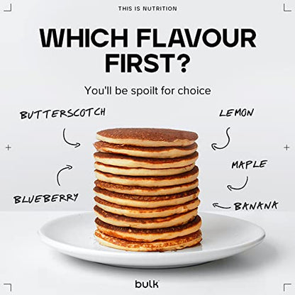 Bulk High Protein Pancake Mix, Butterscotch, 500 g BulkUS supplements