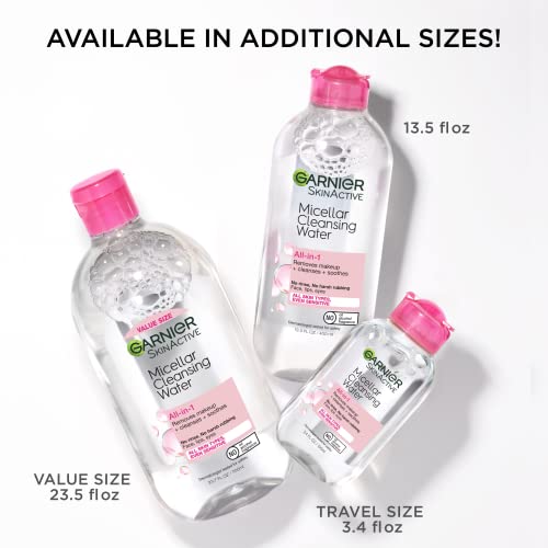 Garnier SkinActive Micellar Water for All Skin Types, Facial Cleanser & Makeup Remover GarnierAu supplements