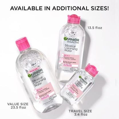 Garnier SkinActive Micellar Water for All Skin Types, Facial Cleanser & Makeup Remover GarnierUS supplements
