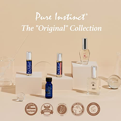 Pure Instinct Roll-On - The Original Pheromone Infused Essential Oil Perfume Cologne Pure InstinctUS supplements