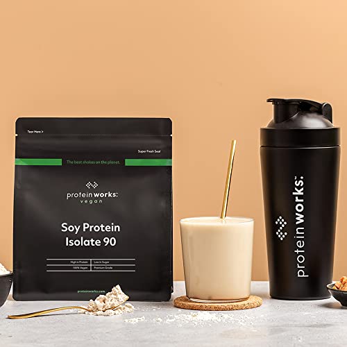 Protein Works Soy Protein 90 (Isolate) Protein Powder | 100% Plant-Based | Low Fat | No Added Sugar Protein WorksAu supplements