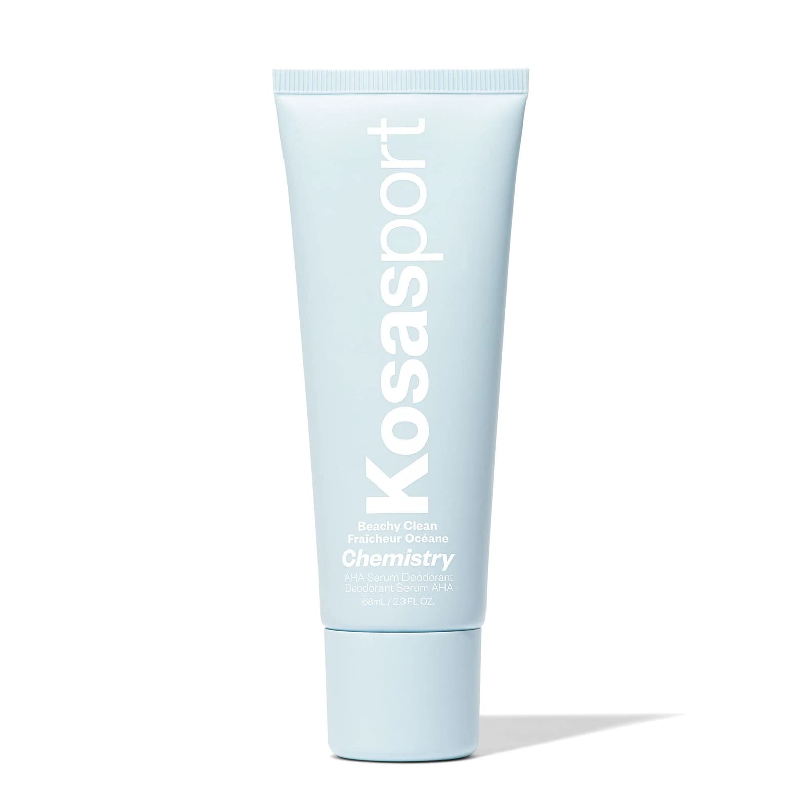 Kosas Chemistry Deodorant - Aluminium and Baking Soda Free + BO-Fighting AHA Serum that Exfoliates, Softens, and Nourishes the Skin, (Beachy Clean) KosasAu supplements