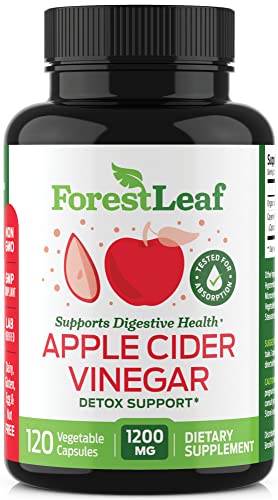 ForestLeaf - Apple Cider Vinegar Capsules with Cayenne Pepper Powder 1200mg ForestLeafUS supplements