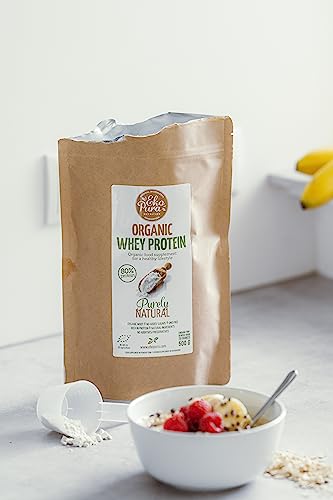 Ekopura Organic Whey Protein 500g | 80% Protein | Hormone Free, GMO-Free, Soy-Free, Additive Free EkopuraAu supplements