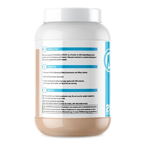 NutraOne ProteinOne Whey Protein Promote Recovery and Build Muscle with a Protein NutraOneUS supplements