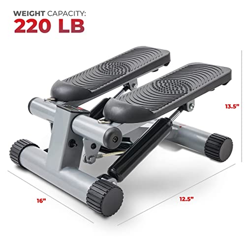 Sunny Health & Fitness Mini Stepper for Exercise Low-Impact Stair Step Cardio Equipment Sunny Health & FitnessUS supplements