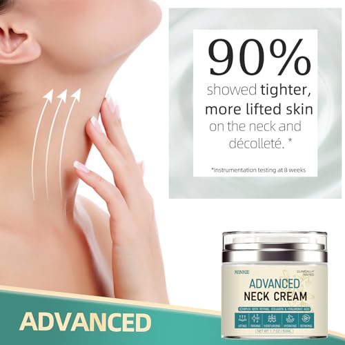 Neck Cream for Tightening Firming: Instant Face Lift Cream - Wrinkle Cream for Women RONKIEAu supplements