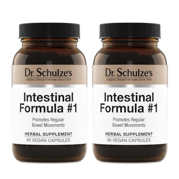 Dr. Schulze's Intestinal Formula #1 Colon Bowel Cleanse, 90 caps, 2 Count Dr. Schulze'sUS supplements