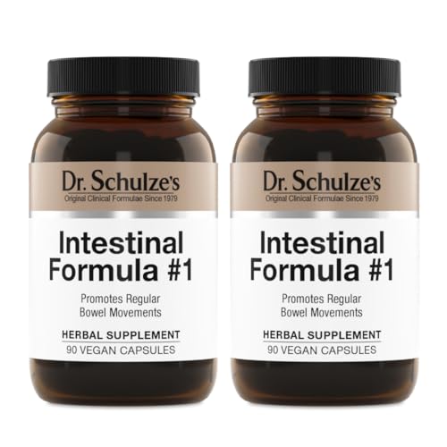 Dr. Schulze's Intestinal Formula #1 Colon Bowel Cleanse, 90 caps, 2 Count Dr. Schulze'sUS supplements