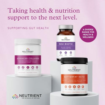 Neutrient™ Advanced Collagen Powder Supplement, Hydrolyzed Collagen Peptides Neutrient the science of natureUS supplements