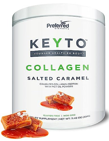 Keto Collagen Protein Powder with MCT Oil – Keto and Paleo Friendly Pure Grass Fed Preferred ElementsAu supplements
