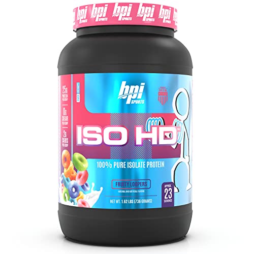 BPI Sports ISO HD – 100% Whey Protein Isolate Powder – Muscle Growth, Recovery BPI SportsUS supplements