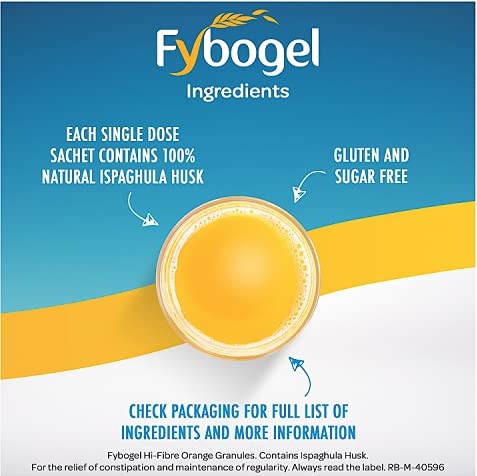Fybogel Orange - 30 Sachets x 2 Packs FybogelUS supplements
