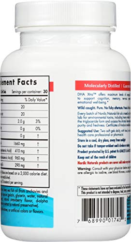 Nordic Naturals Strawberry Dha Xtra 1660 Mg 60 Sg, 60 Ct Nordic NaturalsAu supplements