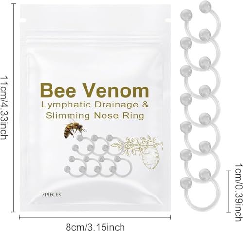 Tarcegta Bee Venom Lymphatic Drainage and Slimming Nose Ring, Bee Venom Lymphatic Drainage tarcegtaAu supplements