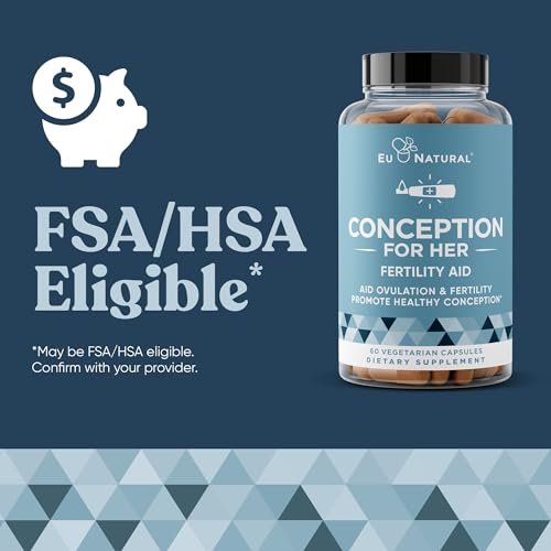 Conception Fertility Supplements for Women – Prenatal Vitamins – Promote Hormone Balance Eu NaturalAu supplements
