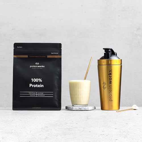 Protein Works - 100% Protein, 1.25kg, High Protein Blend, 41 Servings, Chocolate Silk Protein WorksAu supplements