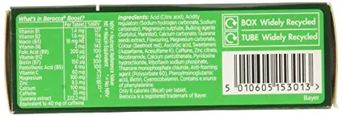 Berocca Boost Multivitamin Tablets Pack Of 20 BeroccaAu supplements